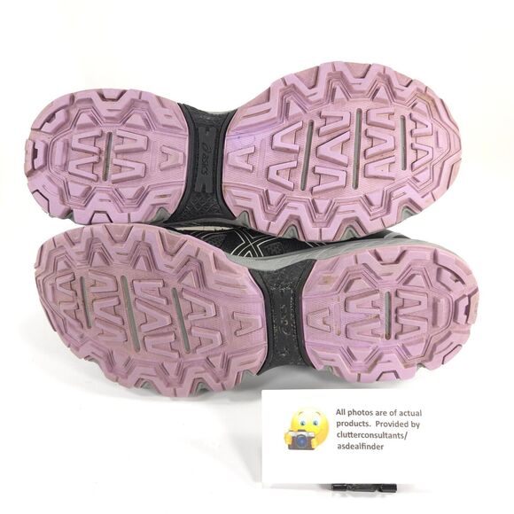 Asics Gel-Venture 8 Athletic Lace Up Running Shoes Womens Size 9 1012A708 Black - Picture 9 of 9